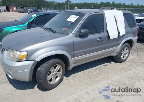 2007 Ford Escape Hybrid из США, поврежденный, VIN 1FMCU49H87KB34041